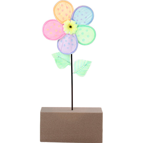 Creativ virksomhed https: www.cchobby.nl flower-windmill-d-20-cm-10-piece-1-box