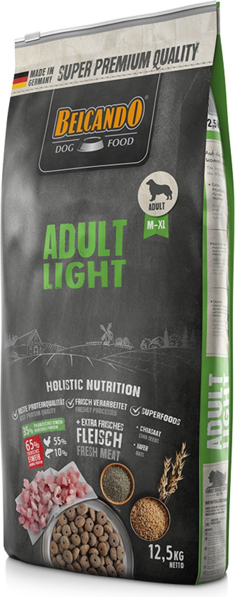 Belcando voksen light - hundefoder - 12,5 kg