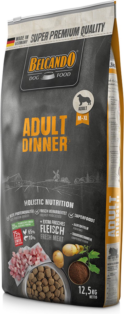 Belcando voksenmiddag - hundefoder - 12,5 kg