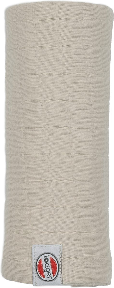 Lodger hydrofiele luier 70x70 - extreem zacht - rekbaar bio katoen - beige