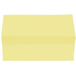 Præsentationskort magneto plan gul 10 x 20 cm