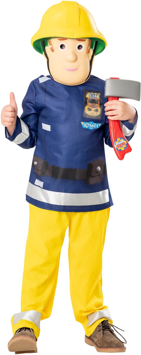 Rubiner - brandmandssam kostume (5-6 år)