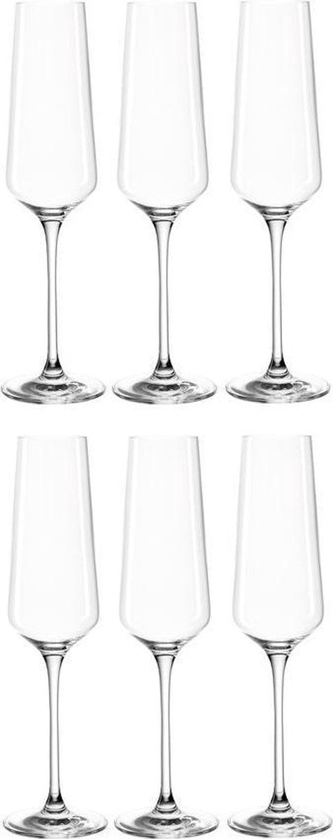 Leonardo puccini champagneglas - 280 ml - sæt 6