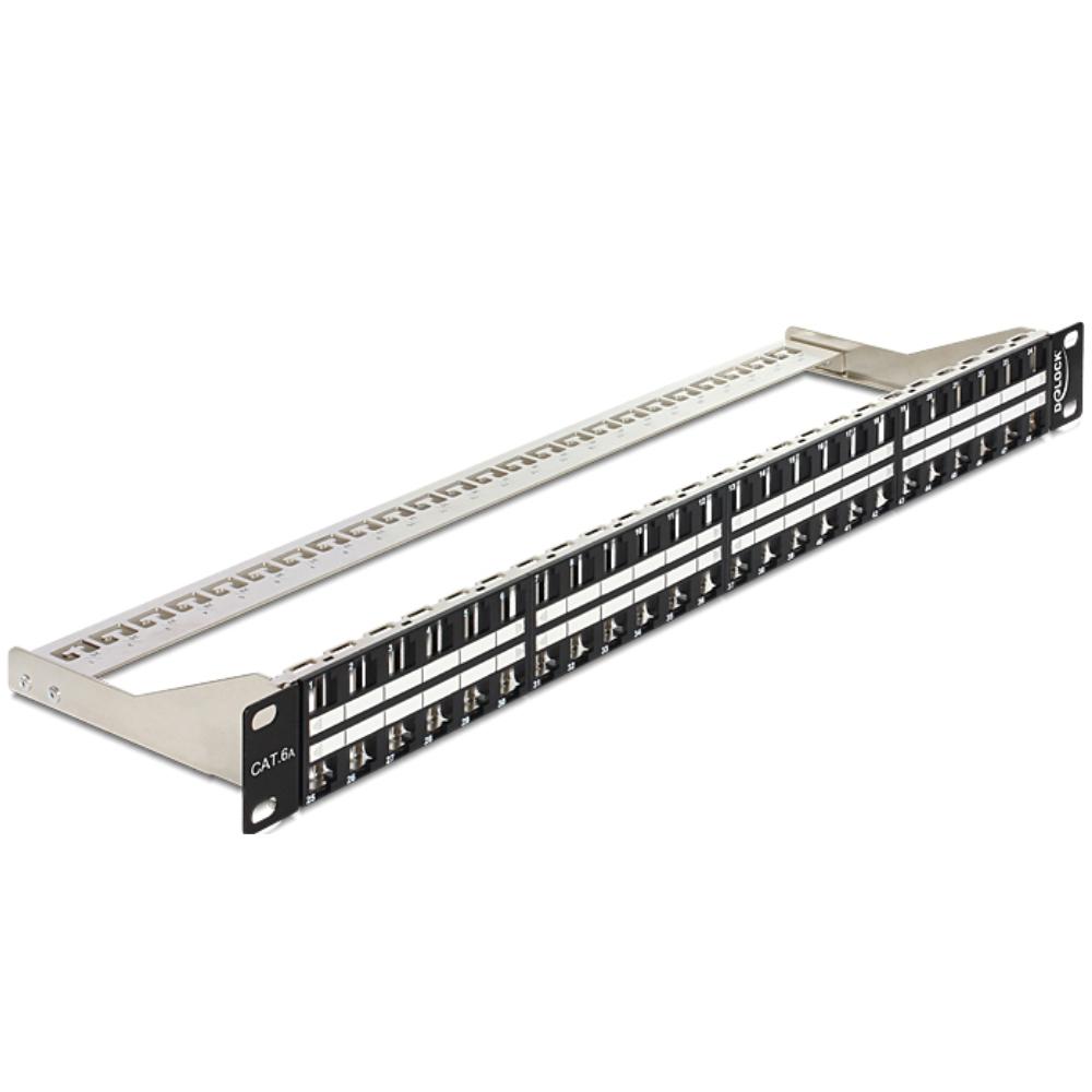 Keystone patch panel