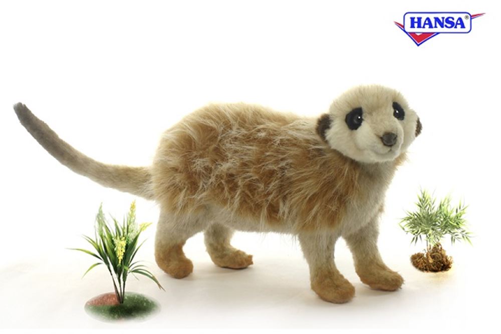 Meerkat stående 32 cm