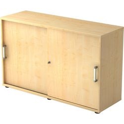 Bach skydedørsskab hammerer v1752s 3 3 ce brun 1200 mm x 400 mm x 748 mm