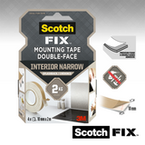 3m 1071430 - scotch-fix™ monteringstape til stænkvægge 10mmx2m, 4 ruller | 6 stk