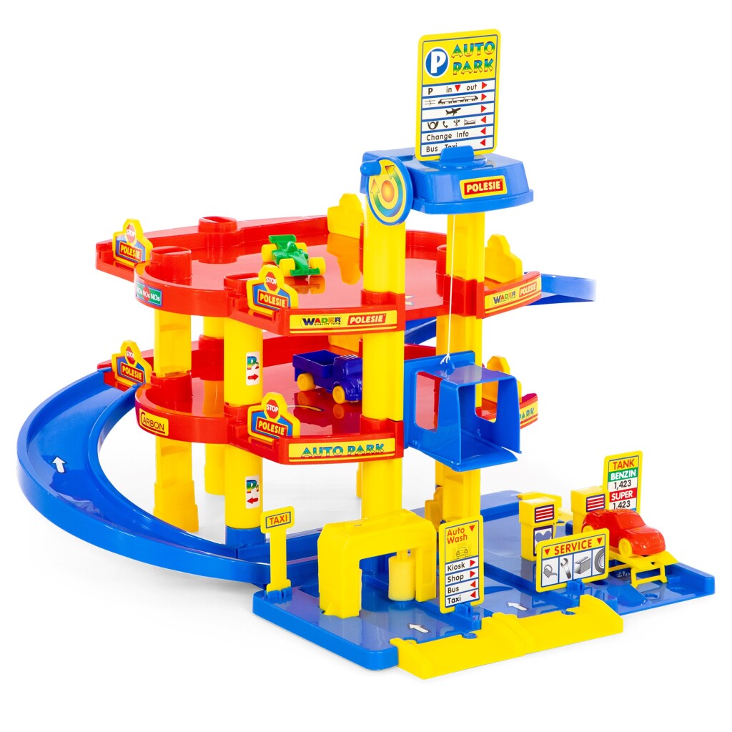 Wader park garage med 3 ben