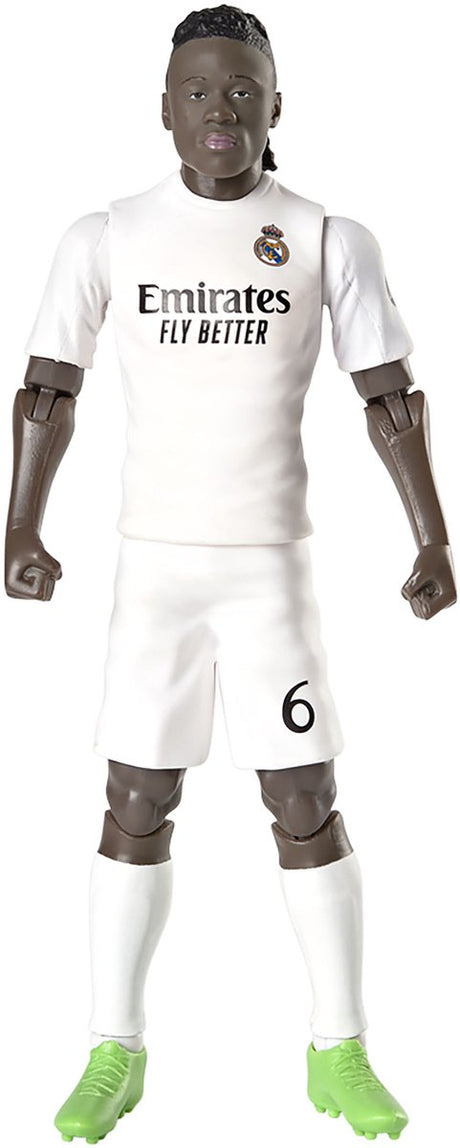 Sockers fodboldfigur real madrid eduardo camavinga, 20 cm