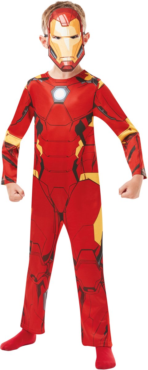 Rubies Rubies kostumedragt Avengers Assemble Iron Man Junior Red Størrelse 104