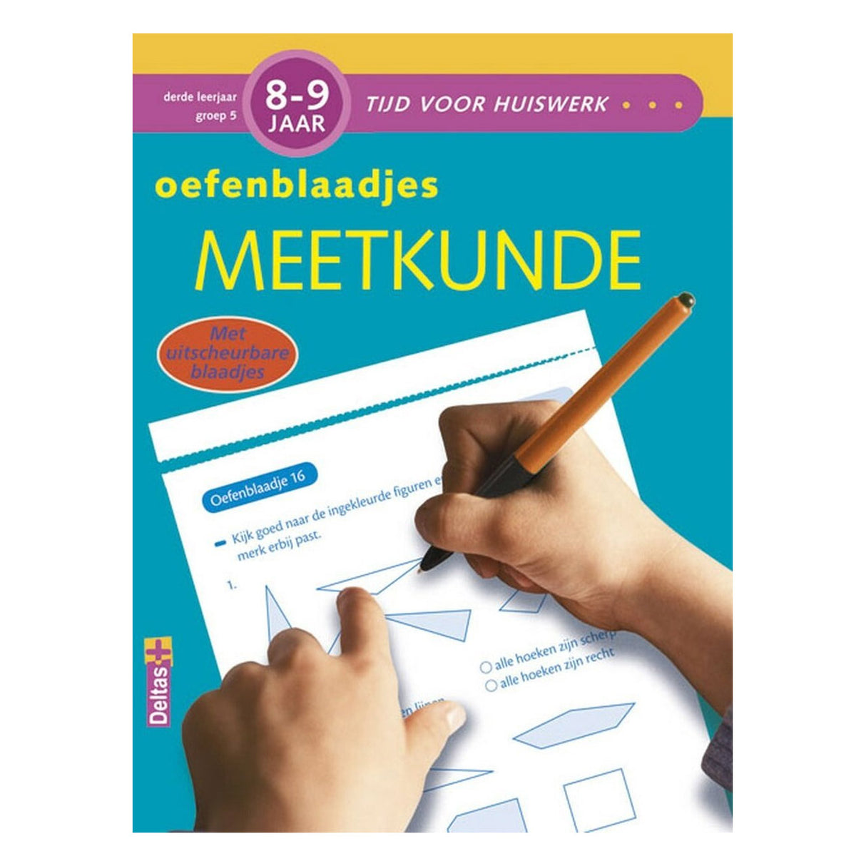 Deltas geometri øvelsesark 8-9 år