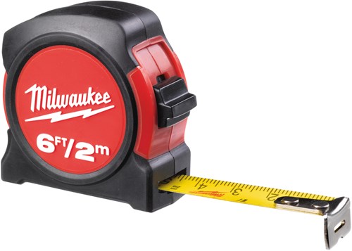 Milwaukee tilbehør målebånd 2 meter 16ft - 48225502