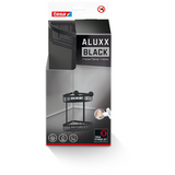 Tesa 1072289 - aluxx sort hjørnebruserstativ sort, dobbelt | 1 stk