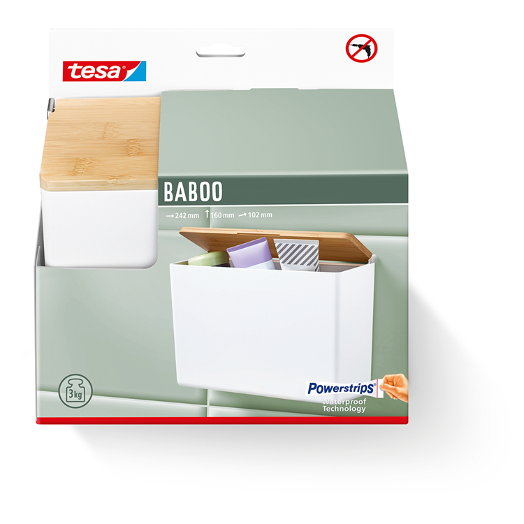 Tesa 1072300 - babu opbevaringsboks xl | 2 stk