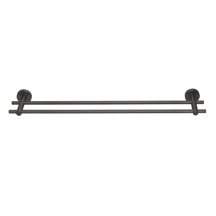Tesa 1072309 - moon grafit håndklædeholder dobbelt | 2 stk