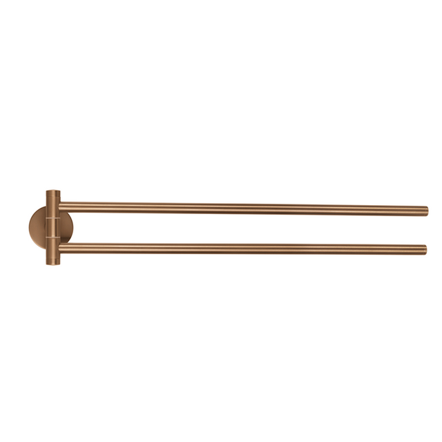 Tesa 1072313 - moon bronze håndklædeholder 2-armet | 2 stk