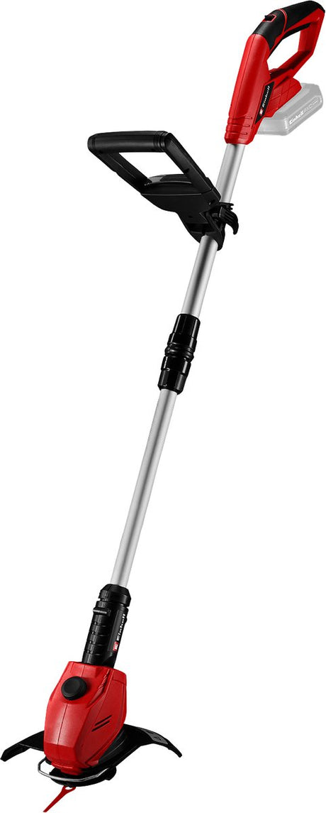 Einhell batteri græstrimmer ge-ct 18 li solo - power x-change - 18 v li-ion - klippediameter: 24 cm - drejeligt og vipbart motorhoved - blomsterbeskytter - ekskl. batteri og oplader