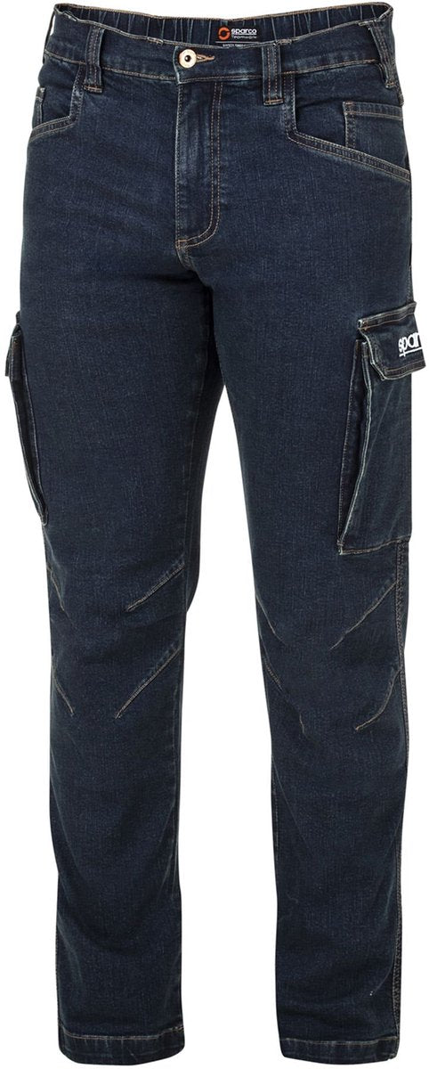 Sparco tech denim jeans dallas arbejdsbukser - blå