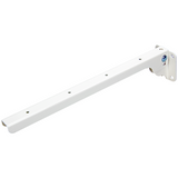 1059996 - foldbar konsol 300 hvid bæreevne 75 kg pr. par | 6 stk
