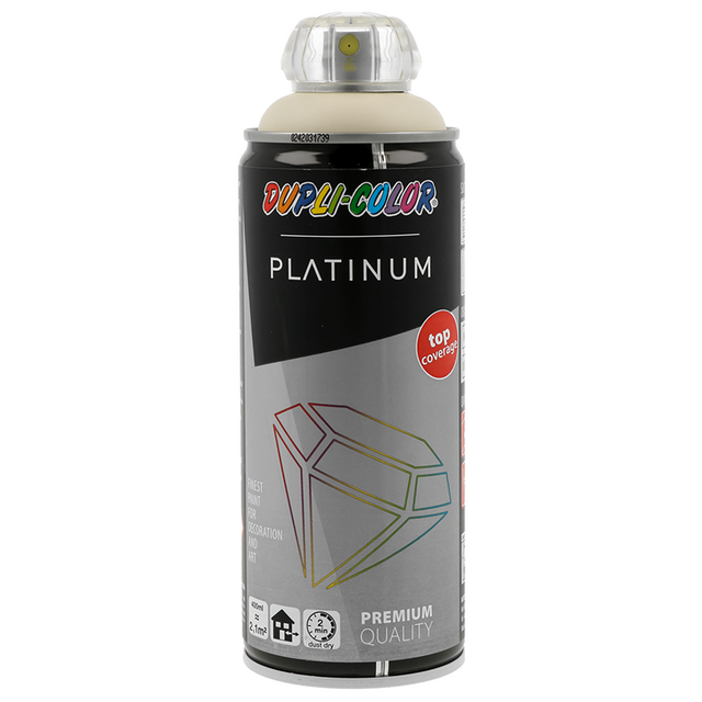 Motip 1002571 - 720130 platin ral 1015 elfenben hvid 400 ml | 2 stk