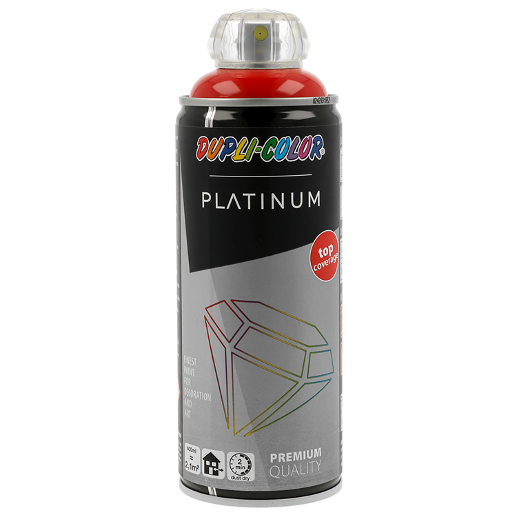 Motip 1002535 - 720994 platin ral 3020 trafikrød 400 ml | 2 stk
