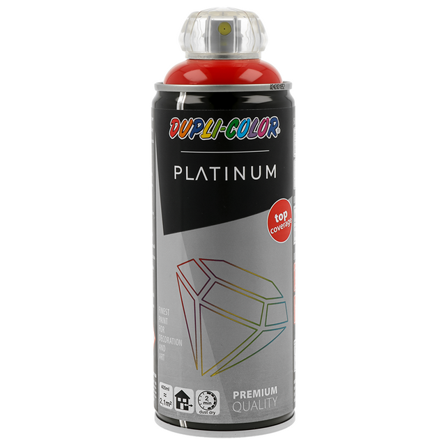 Motip 1002535 - 720994 platin ral 3020 trafikrød 400 ml | 2 stk
