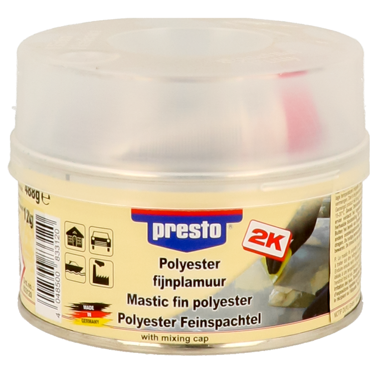Motip 1009976 - presto pol.fin spartelmasse 500gr | 1 stk