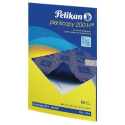 Carbon papir Pelikan 434738 A4 hånd-kopi blå 10 ark