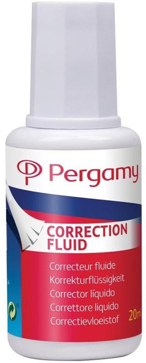 Pergamy q-connect korrektionsvæske 20ml 10 stk