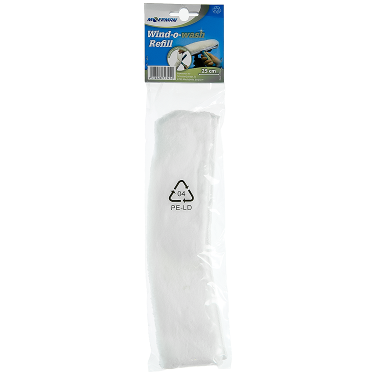 Moerman 1002394 - erstatningsmoppe vinduesvask 25cm | 6 stk