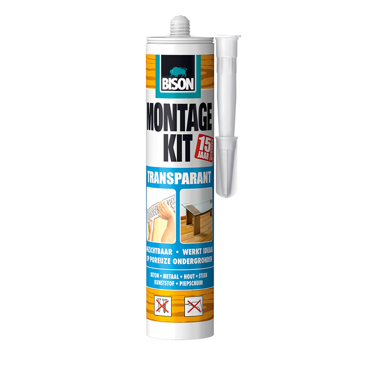 Bison 1029687 - b monteringssæt trsp rør 310gr | 3 stk