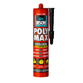 Bison 1029810 - f. poly max® express 425 g sort | 3 stk