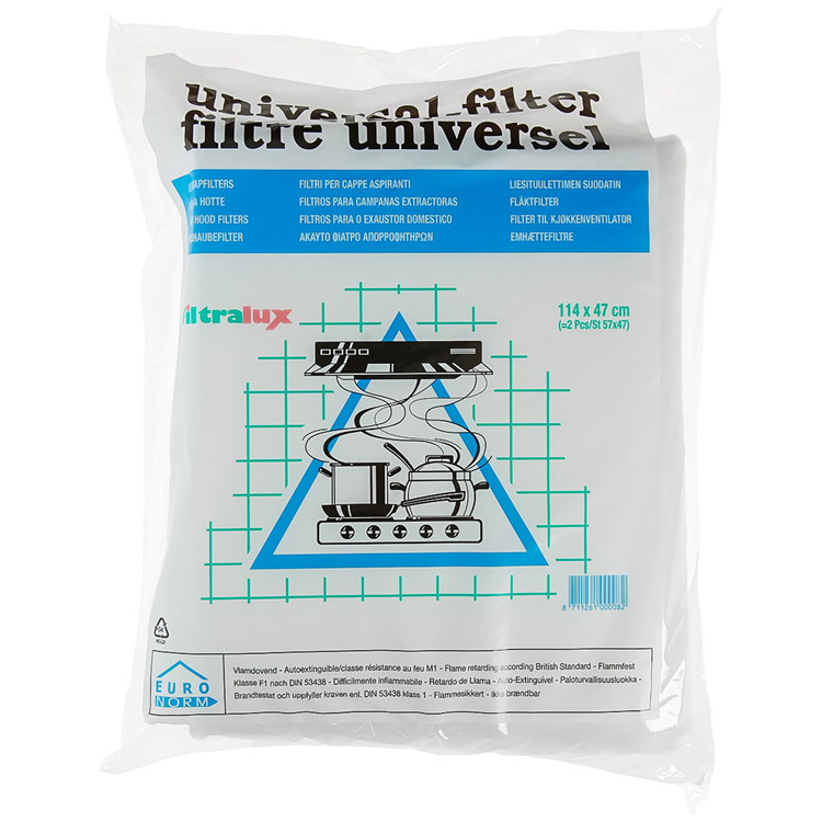 1061074 - emhætte filter 2stk 47x57cm | 10 stk