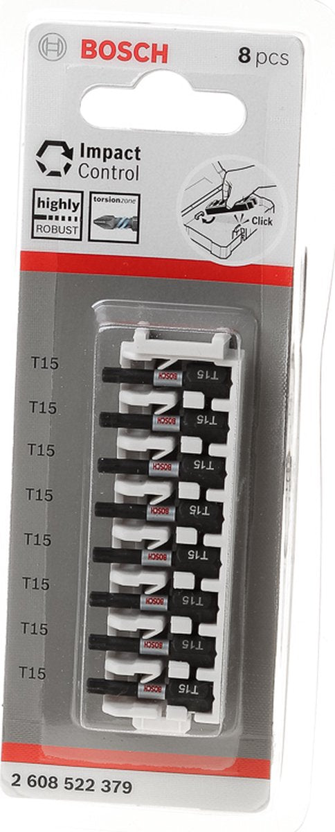 Bosch slagindsats bit 25mm, 8xt15