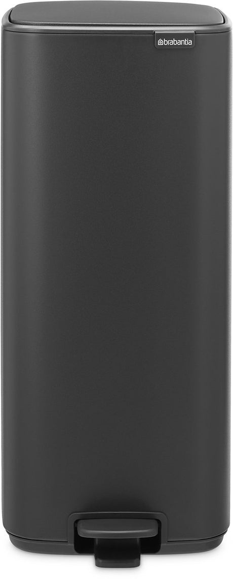 Brabantia bo pedalspand - 30 liter - mineral infinite grå