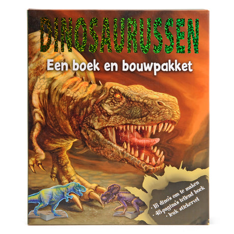 Rebo udgiver dinosaurer, en bog og byggesæt