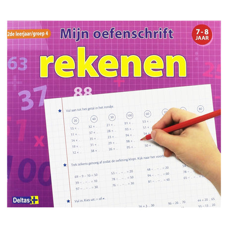 Deltas min 2. klasse matematik øvelse notesbog