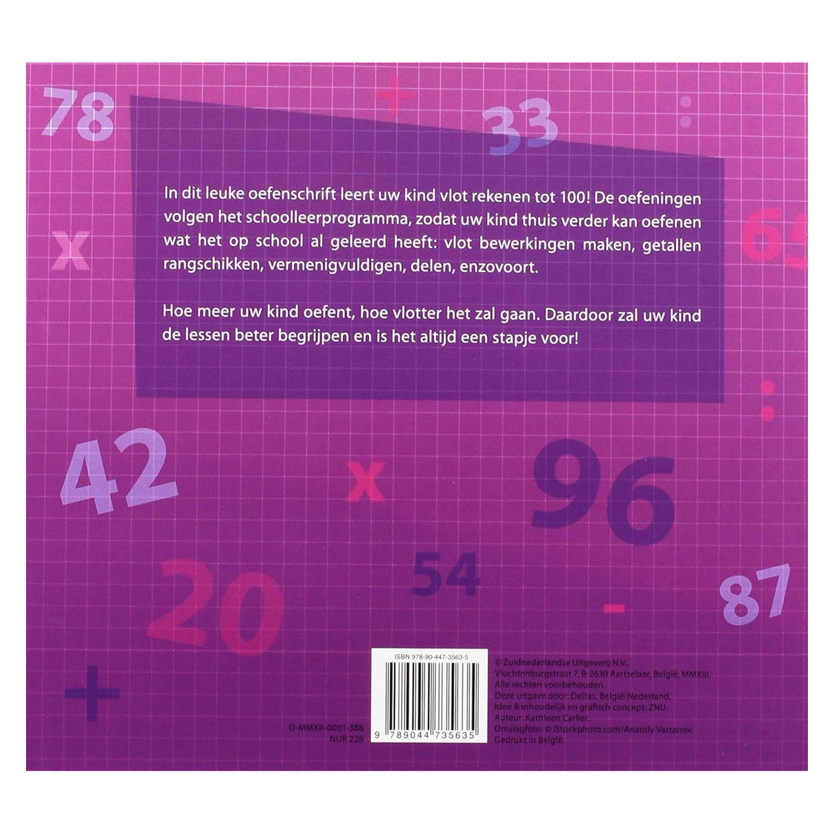 Deltas min 2. klasse matematik øvelse notesbog