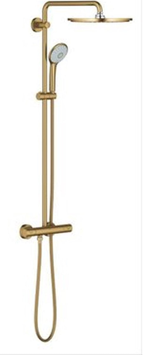 Grohe euphoria xxl 310 regnbruser - ã¸ 31 cm - med termostathane - kølig solopgang børstet (mat guld) - 26075gn0