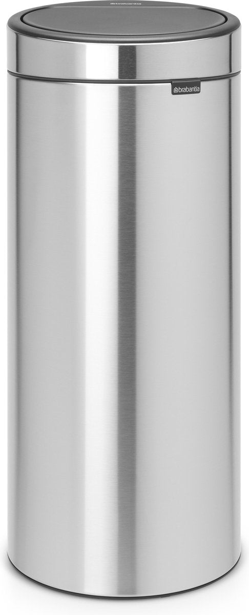 Brabantia touch skraldespand - 30 liter - mat stål