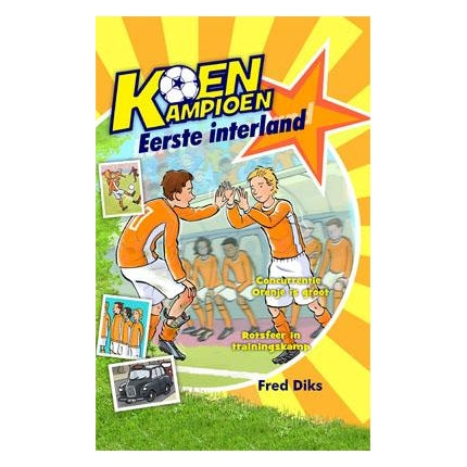 Forlag Kluitman Koen Champion - første landskamp
