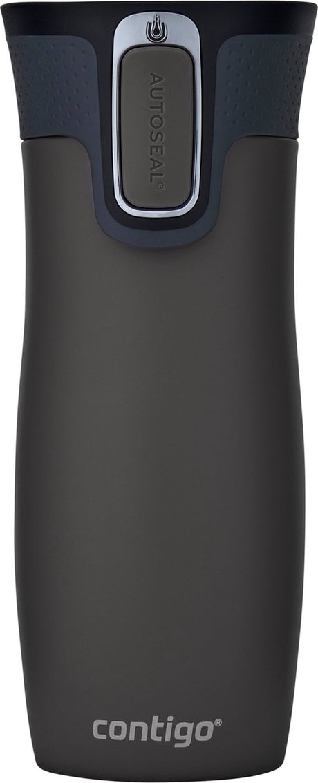 Contigo west loop autoseal termokop, isoleret kop, 470 ml | gunmetal