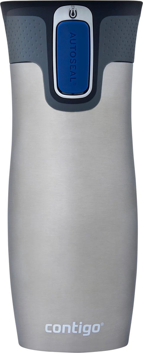 Contigo west loop autoseal thermosbeker, isoleerbeker, 470 ml - rustfrit stål