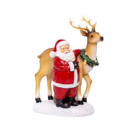 Lumineo julescene Julemand LED 12x19x26cm