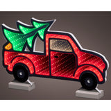 Lumineo infinity lys pick-up med juletræ LED 1,3x40x24,5cm. 3 meter