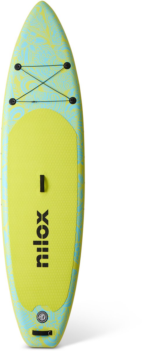 Nilox sup wai 335x84x15 cm - inklusive skovlpumpe - til begyndere og øvede - bæreevne op til 150 kg