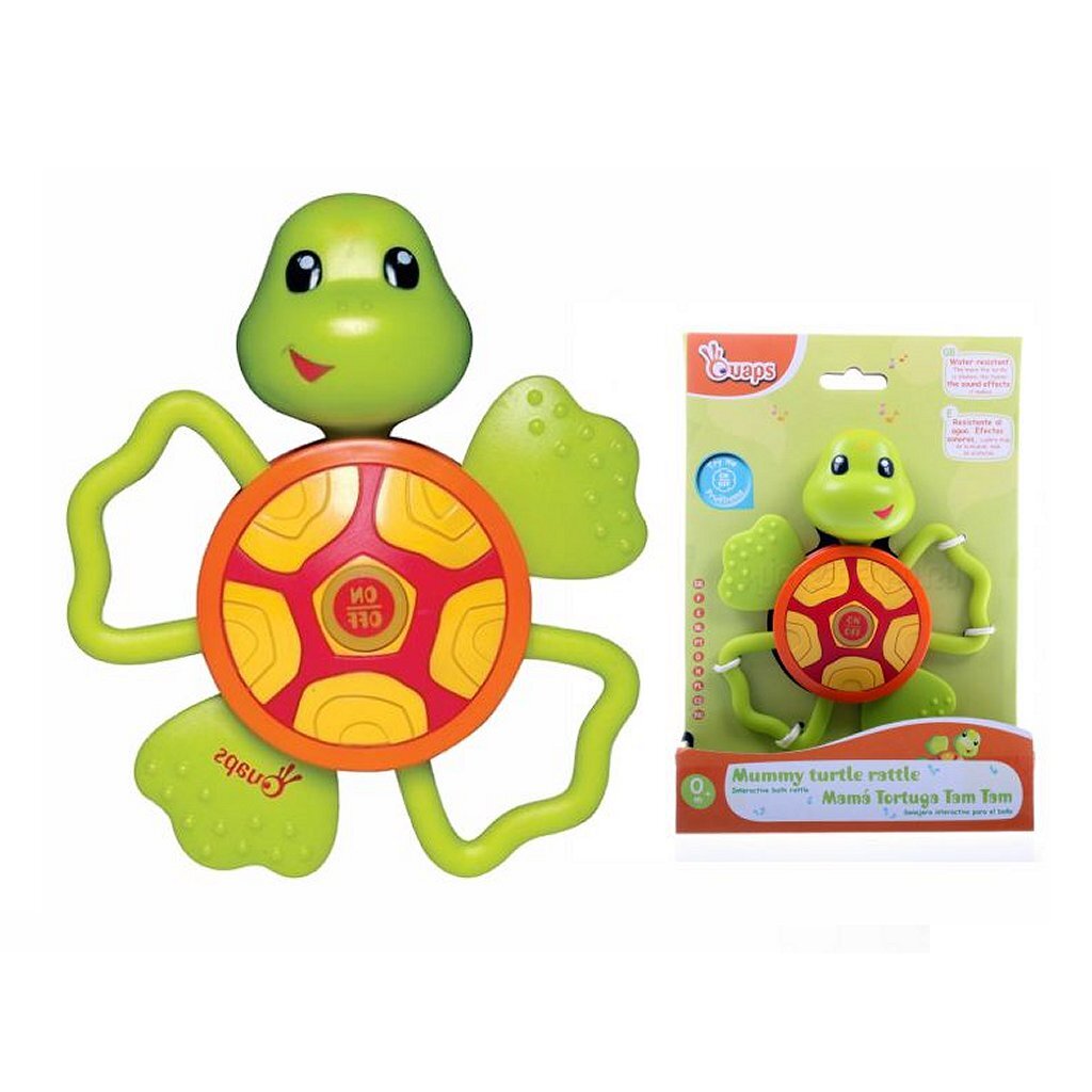 Simpelthen for børn quaps skildpadde rangle + lyd