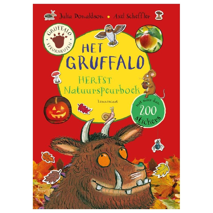 Central book house the gruffalo autumn nature search book. 5+