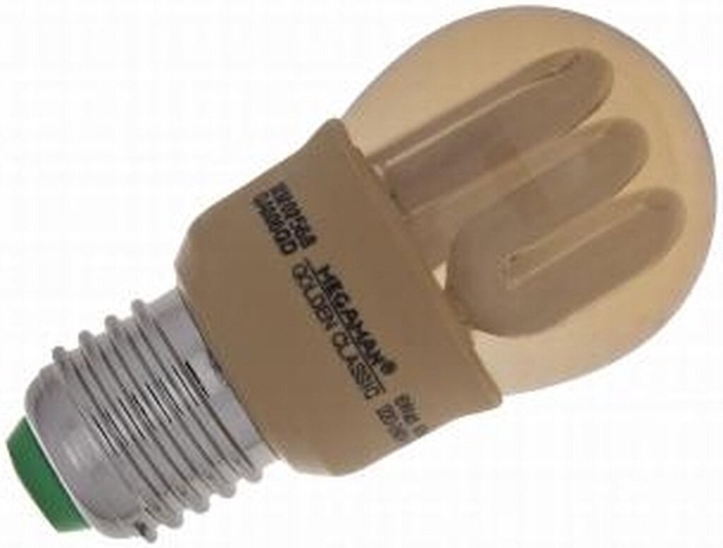Megaman mm02568 goldline energisparelampe 7w e27