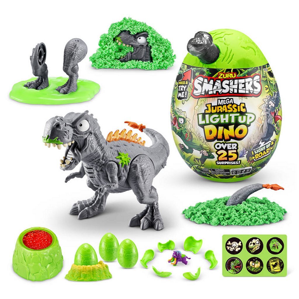 Zuru smashers mega jurassic lyser dino op